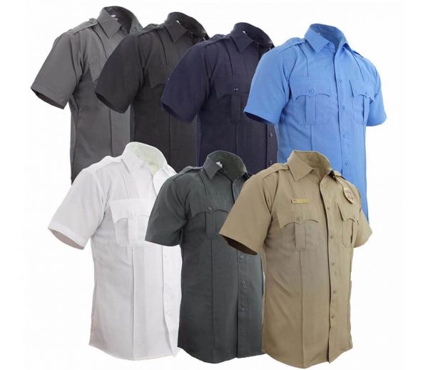 Security Short Sleeve Shirts 100% Polyster