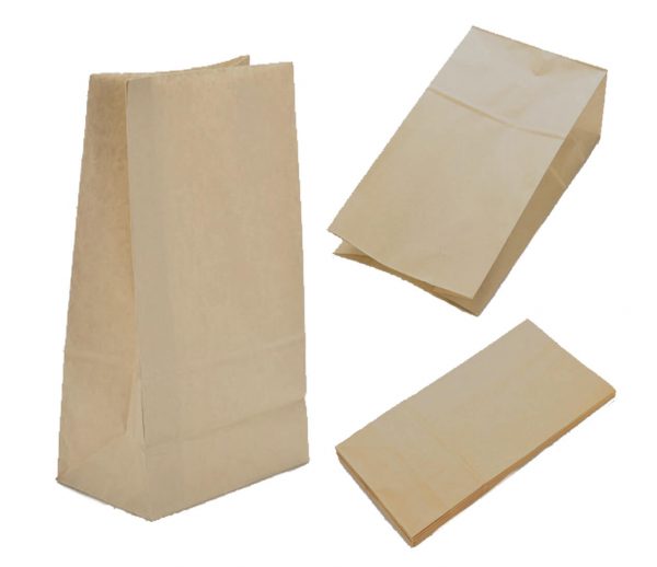 Brown Paper Bag - 500 Per Pack